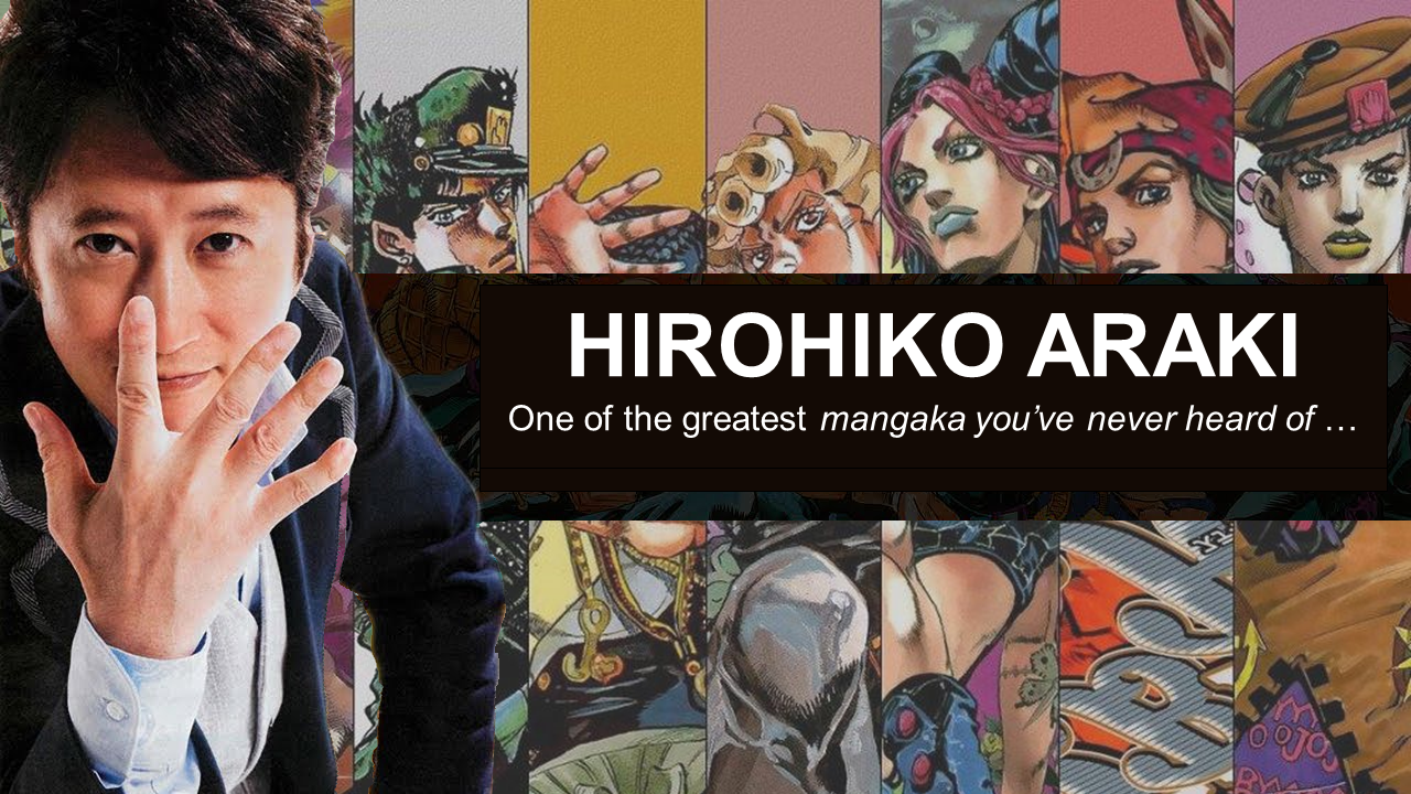 photo of Araki in front of his work